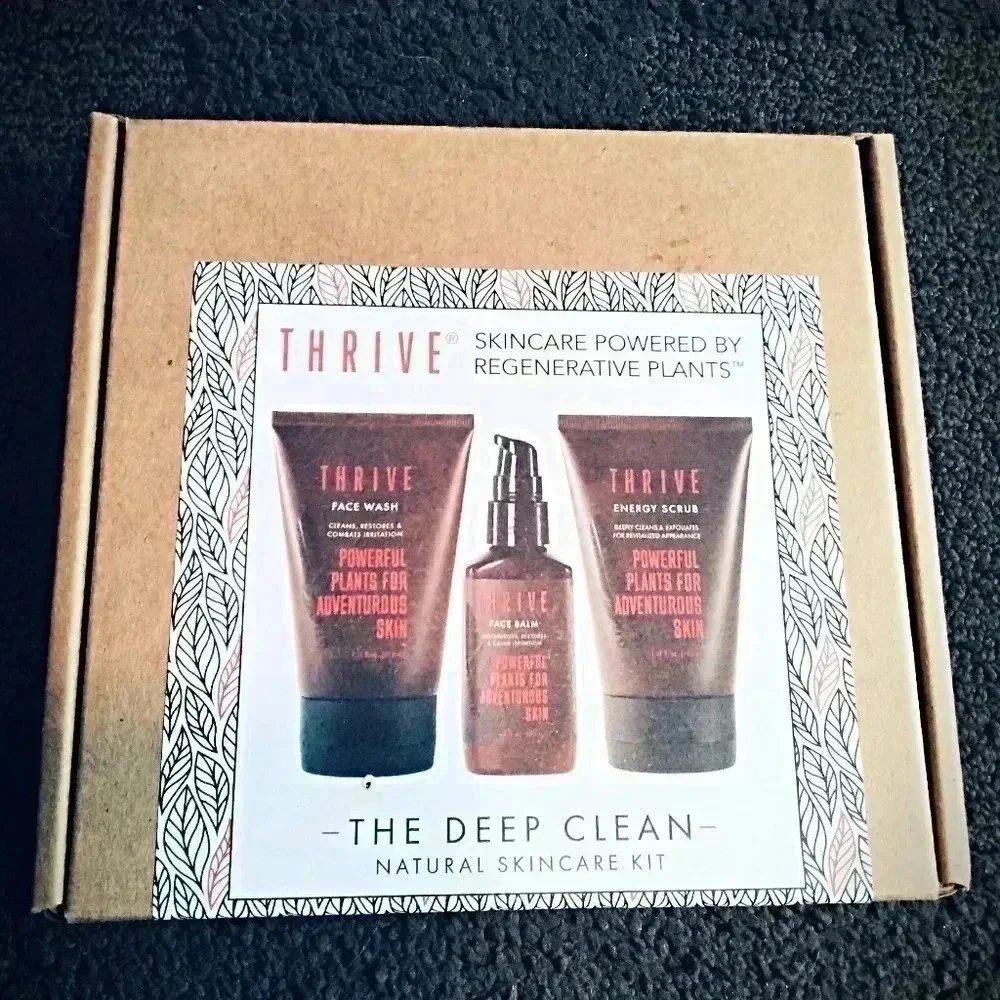 New Thrive Mens Facial Care Products NWOT - Picture 2 of 3
